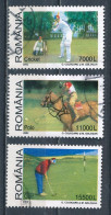 °°° ROMANIA - Y&T N° 4758/60 - 2002 °°° - Usado