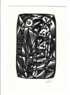 Ex Libris.70mmx105mm. - Exlibris