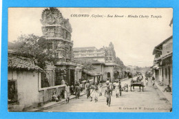 COLOMBO (Ceylon) Sea Street - Hindu Chetty  Temple - Sri Lanka (Ceylon)