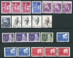 SWEDEN 1965 Commemorative Issues Used. - Gebraucht