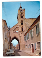 MIRANDE L'Eglise Et L'Arc (carte Photo) - Mirande