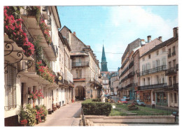 PLOMBIERES LES BAINS Place Des Bains Romains Rue Stanislas  (carte Photo) - Plombieres Les Bains
