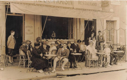 Le Pouliguen * Carte Photo * Hôtel ERMELINDE Restaurant , Sur Le Quai * Commerce Terrasse - Le Pouliguen