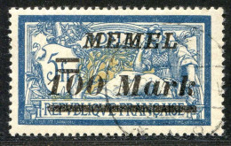 REF 090 > MEMEL < Yv N° 94 Ø < Oblitéré Dos Visible - Used Ø - Gebruikt