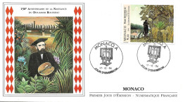 Delcampe - MONACO 1994 - YT 1965 - Henri ROUSSEAU - La Charmeuse De Serpents - 17.10.1994 - FDC