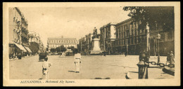 ALEXANDRIA Mohamed Aly Square Scortzis Format Réduit Reduced Size - Alejandría