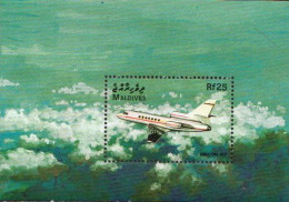 Maldives MNH SS - Vliegtuigen