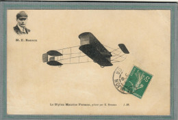 CPA Thème: AVIATION - Pionniers De L'air - Aéroplane Biplan Faman Piloté Par E. Renaux - 1910 - Aviateurs