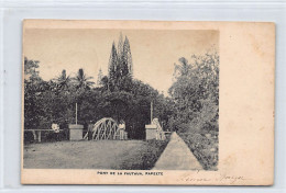 Polynésie - PAPEETE - Pont De La Fautaua - Ed. Américaine  - Polynésie Française