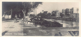 Egypt - ALEXANDRIA - Mahmoudiyah Canal - SMALL SIZE POSTCARD - Publ. Zakal 6 - Other & Unclassified