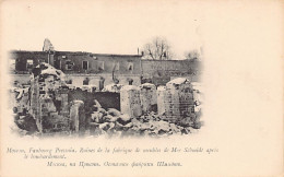 Russia - MOSCOW - Presnensky District 1905 Revolution - Schmidt Furniture Factory Destroyed. - Rusia