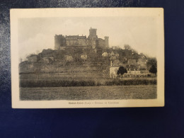 Cpa Du Château De Castelnau - Saint-Céré