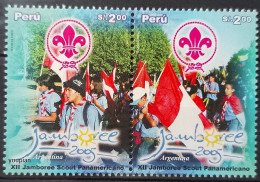 Peru 2006, 12th Panamerican Scouts Summit, MNH Stamps Strip - Peru