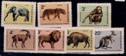 BULGARIA 1966 FAUNA MI No 1618-25 MNH VF!! - Nuevos