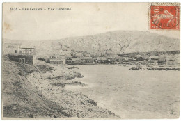 LES GOUDES (13) – Vue Générale. Editeur FG, N° 3838 (idem Cliché Lacour). - Quartiers Sud, Mazargues, Bonneveine, Pointe Rouge, Calanques