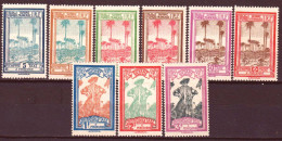 Guyana 1929 Segnatasse Y.T.13/21 **/MNH VF/F  - Nuovi