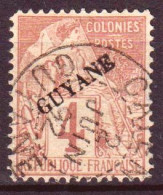 Guyana 1892 Y.T.18 O/Used VF/F - Oblitérés