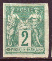 Colonie Francesi Em.Generali 1877 Y.T.30 */MH VF/F - Sage