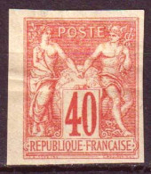 Colonie Francesi Em.Generali 1877 Y.T.27 */MH VF/F - Sage