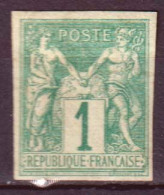 Colonie Francesi Em.Generali 1877 Y.T.24 */MH VF/F - Sage