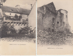 BESSE - 5 Cartes - Vieux Château - Remparts - Tour - Eglise - Ancienne Maison - Besse Et Saint Anastaise