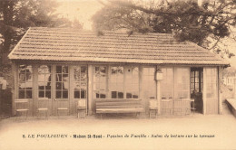 Le Pouliguen * Villa Maison St René , Pension De Famille , Salon De Lecture Sur La Terrasse - Le Pouliguen