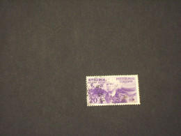 ETIOPIA - 1936 RE 20 C. - TIMBRATO/USED - Etiopia