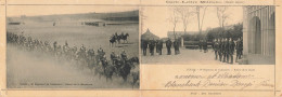 Tours * Carte Lettre Double Militaire * 8ème Régiment De Cuirassiers , Relève De La Garde , Retour De Manoeuvres - Tours