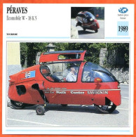 PERAVES Ecomobile W 18K5 Suisse Fiche Technique Moto - Sport