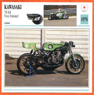 KAWASAKI 750 KR Duhamel  1976 Fiche Technique Moto - Sport