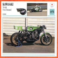 KAWASAKI 750 KR Duhamel  1976 Fiche Technique Moto - Sports