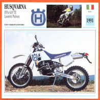 HUSQVARNA HVA 610 Pidoux 1991 Fiche Technique Moto - Sport