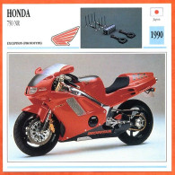 HONDA 750 NR 1990 Japon Fiche Technique Moto - Sport