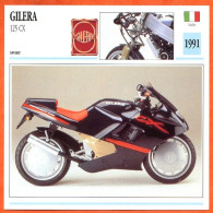 GILERA 125 CX 1991 Italie Fiche Technique Moto - Sport
