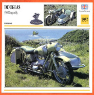 DOUGLAS 350 Dragonfly  1957 UK Fiche Technique Moto - Sports