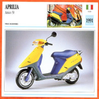 APRILIA Amico 50  1991 Italie Fiche Technique Moto - Sport