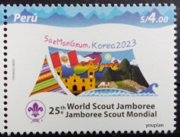 Peru 2023, 25th World Scout Jamboree, MNH Single Stamp - Perù