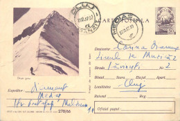 Postal Stationery Postcard Romania Mountain Hike - Romania