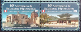 Peru 2023, 60 Years Diplomatic Relations With South Korea, MNH Stamps Strip - Pérou