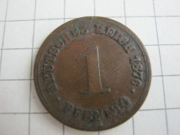 Germany 1 Pfennig 1876 A - 1 Pfennig