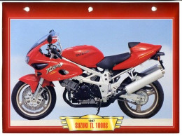 SUZUKI TL 1000S  1997  Technique  Illustrée Documentée  Motos Sportives Sport Fiche  Moto - Deportes