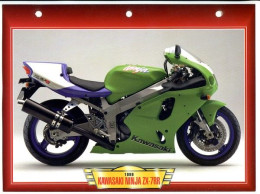 KAWASAKI NINJA ZX 7RR  1999   Technique  Illustrée Documentée  Motos Sportives Sport Fiche  Moto - Sports