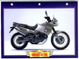 KAWASAKI KLE 500 1998  Technique  Illustrée Documentée  Motos Tout Terrain Sport Fiche  Moto - Deportes