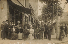 Divonne Les Bains * Carte Photo 1907 * Devanture Café Restaurant Brasserie * Commerce - Divonne Les Bains