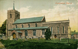 SUFFOLK - SOMERSHAM CHURCH 1909  Suf511 - Andere & Zonder Classificatie