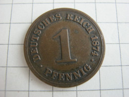 Germany 1 Pfennig 1874 B - 1 Pfennig