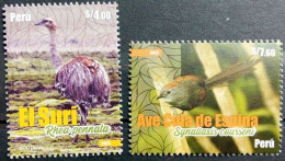 Peru 2023, Birds, MNH Stamps Set - Peru