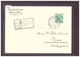 CARTE POSTALE - DUBENDORF - LUFTPOST AUSSTELLUNG 1941 - SCHWEIZ. AUTOMOBIL POSTBUREAU - TB - Postmark Collection