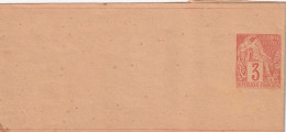 Entier Colonies Francaise Postes 3 C. - Other & Unclassified