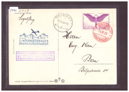 POSTE AERIENNE - I. INTERNATIONALER SEGELFLIEGERLAGER 1935 JUNGFRAUJOCH - TB - Other & Unclassified